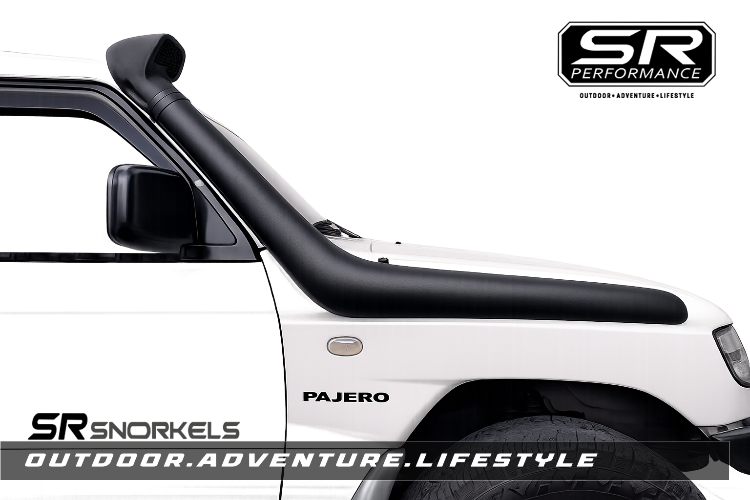 SR-M-FM MITSUBISHI PAJERO 1998-2003 FIELD MASTER LOCAL SNORKEL